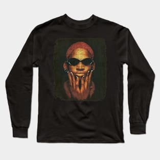 Dennis Rodman Vintage Long Sleeve T-Shirt